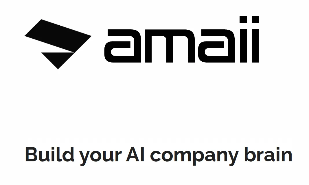 Amaii Brochure - Build your AI company brain™